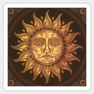 SUN FACE Sticker